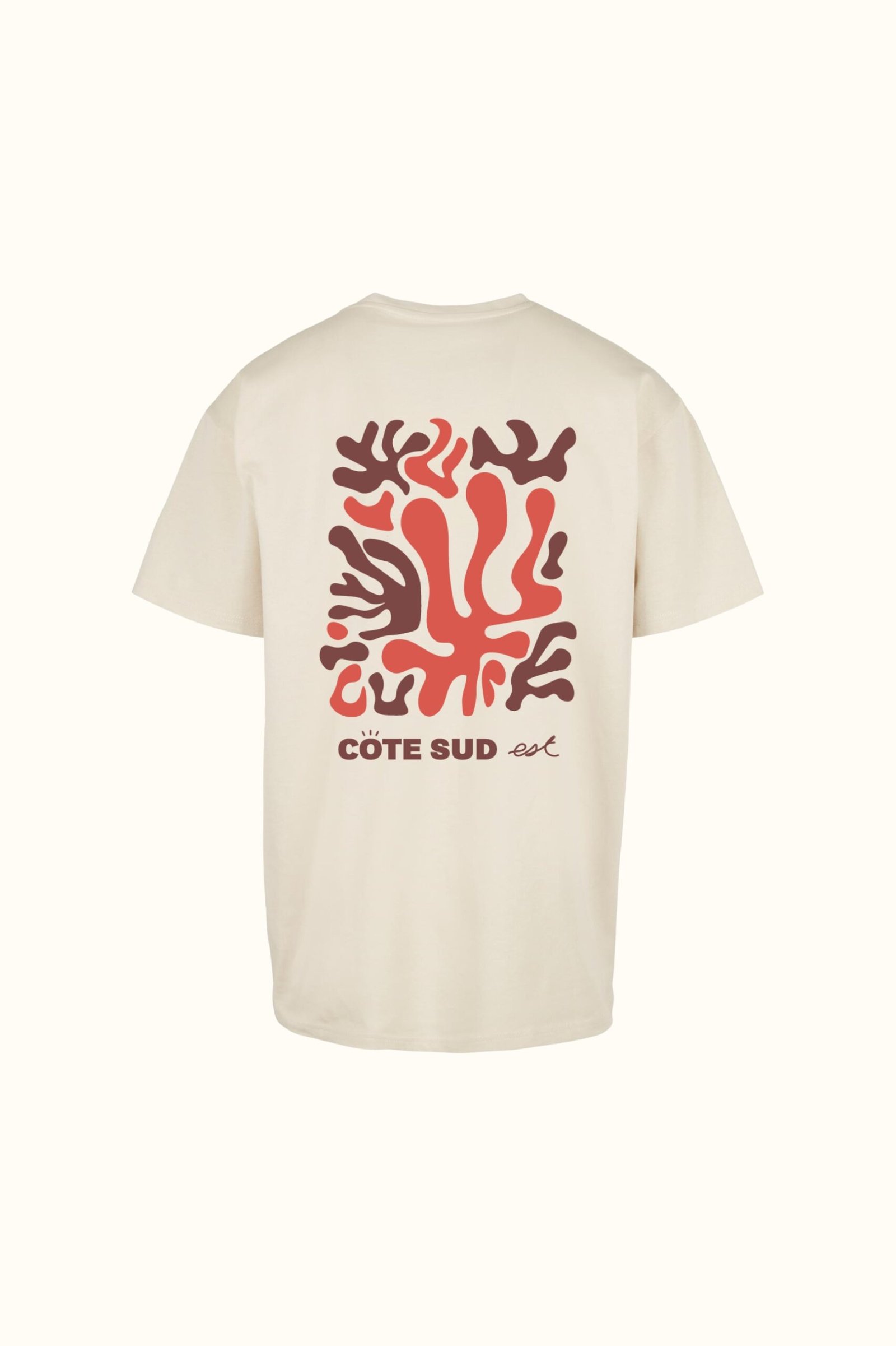 Tee-shirt oversize avec motif corail