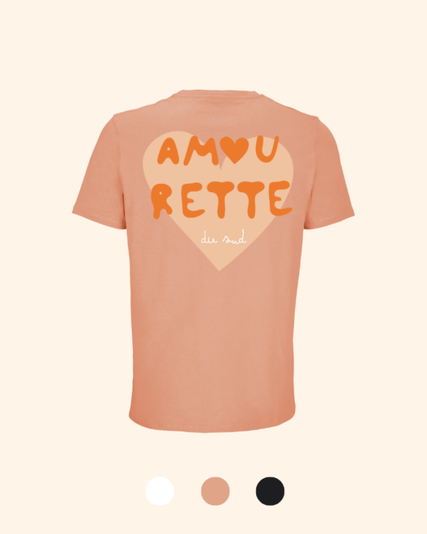 T-Shirt Unisexe Amourette Orange