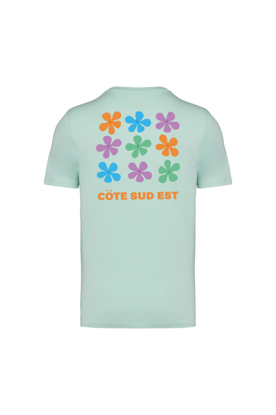 T-shirt Unisexe Fleurs – Image 3