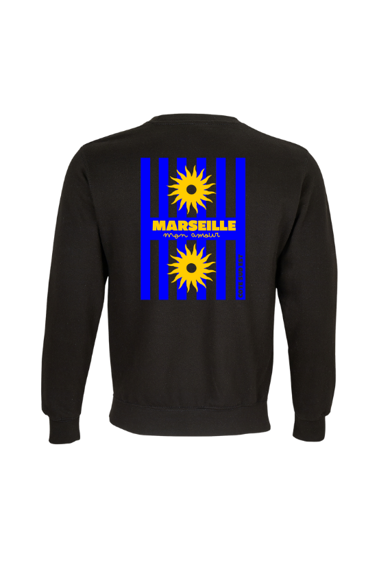 Sweat sans capuche Marseille Mon Amour – Image 7