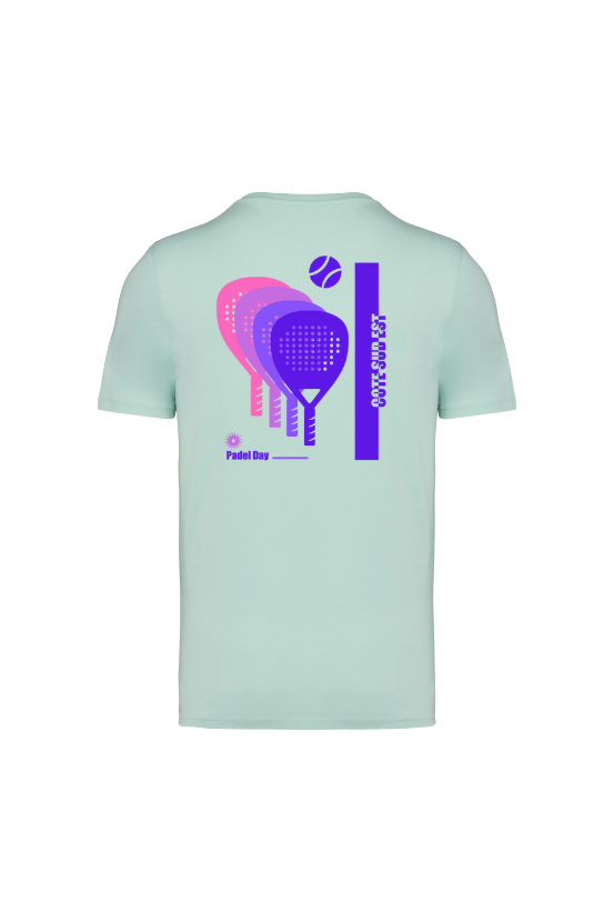 T-Shirt Padel Day - bleu – Image 2