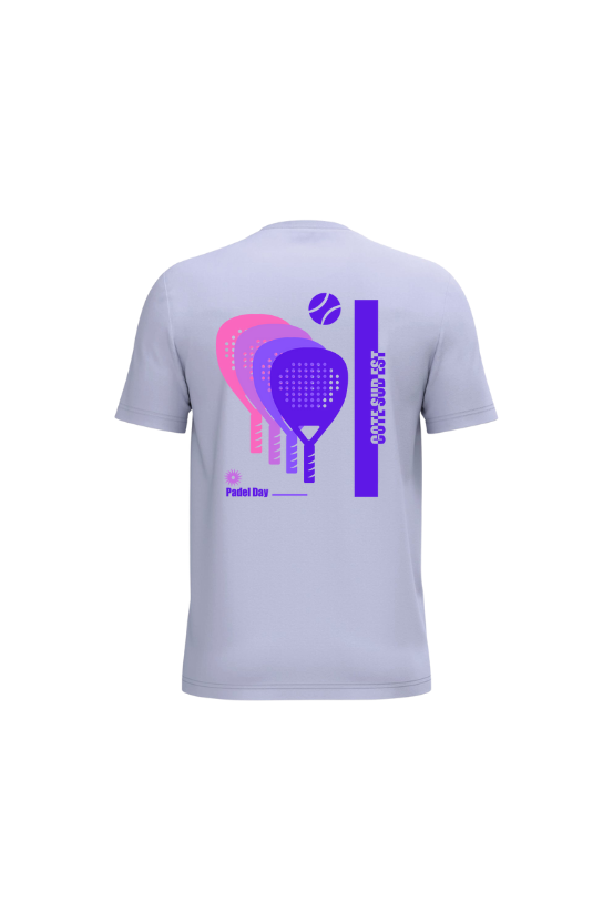 T-Shirt Padel Day - bleu – Image 4