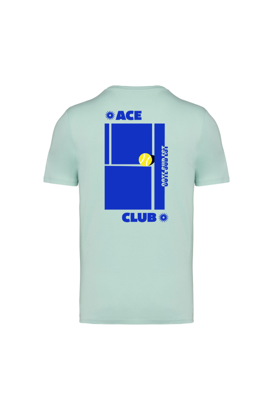 T-Shirt Ace Club bleu – Image 2