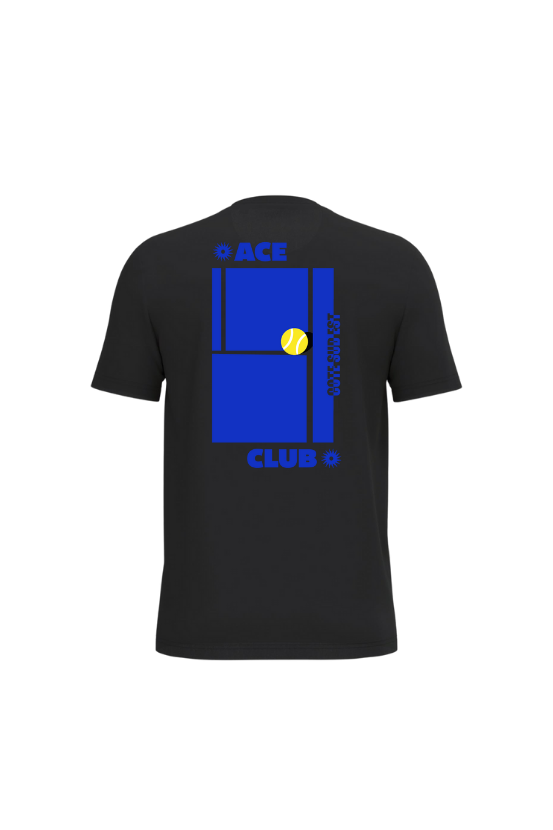 T-Shirt Ace Club bleu – Image 3