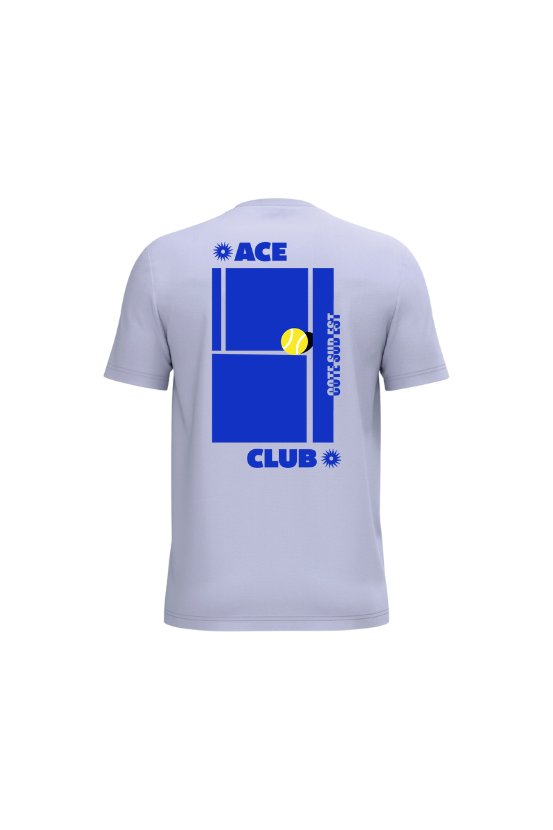 T-Shirt Ace Club bleu – Image 4